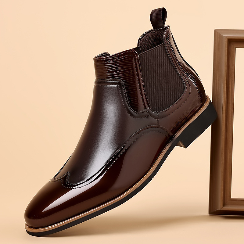 Men Formal Wear With Boots - 남성용 첼시 부츠 럭셔리 레트로 남성