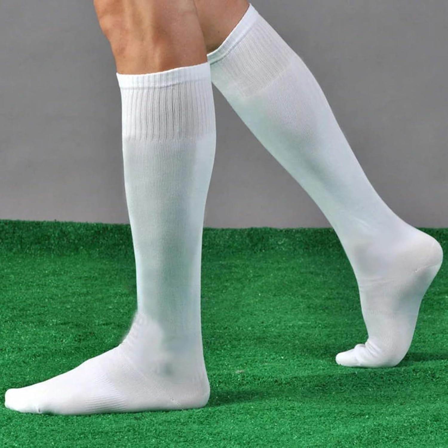 1 쌍 무릎 높이 면 축구 양말 EU32-45, 성인용 - Sock Garter Men 리뷰 및 가격